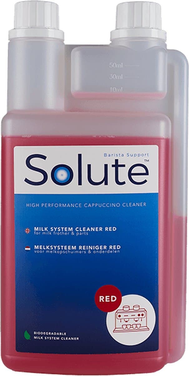 Solute melksysteem reiniger RED 1000ml