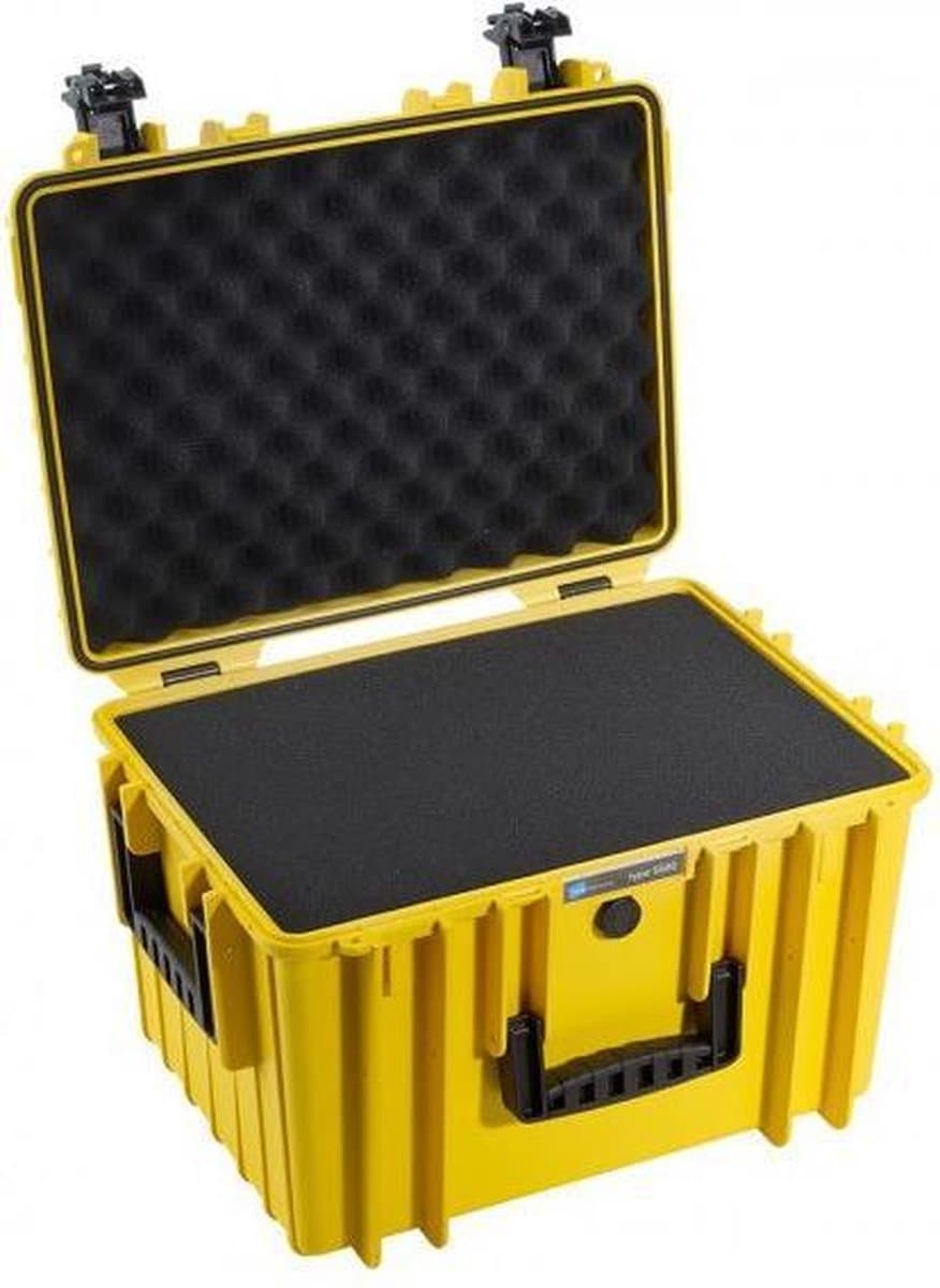 B&W Outdoor.cases Type 5500 yellow / foam