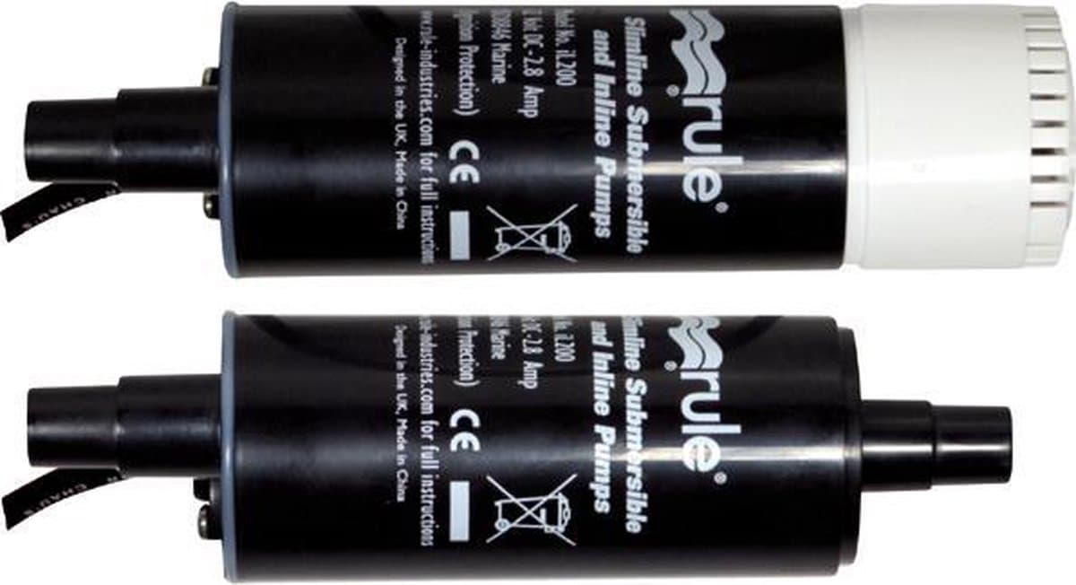 Rule iL500P-24 24V Slimline Pomp 31,8 liter/min