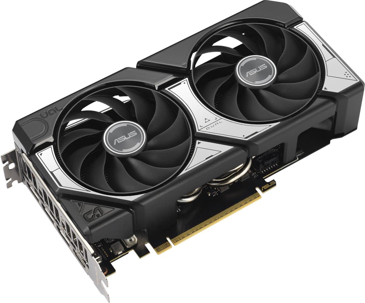 ASUS DUAL NVIDIA GeForce RTX 5060 Ti OC - 8GB - GDDR7 - PCIe 5.0 - 1x HDMI 2.1b - 3x DisplayPort 2.1a