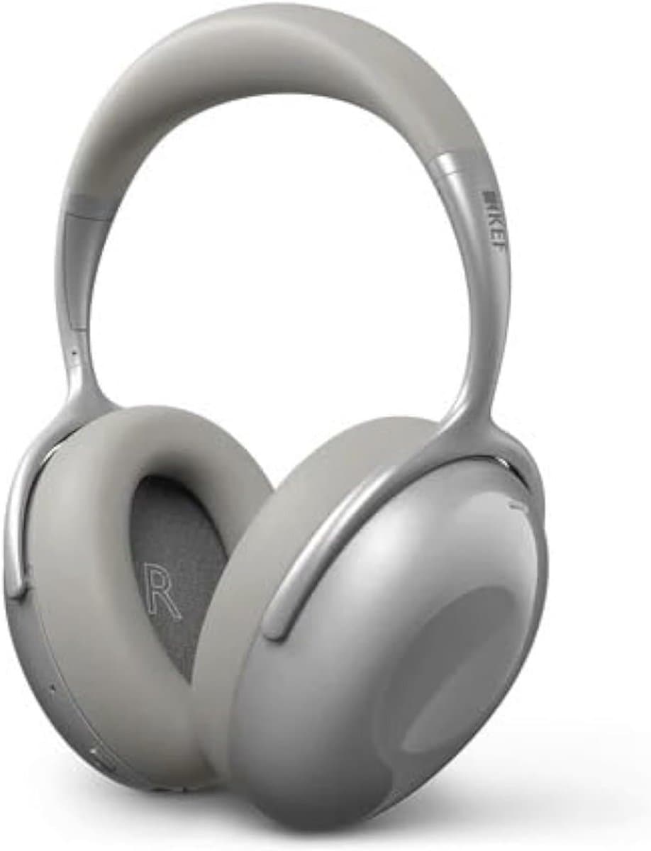 Draadloze Active Noise Cancelling Over-Ear Koptelefoon - Silver Grey