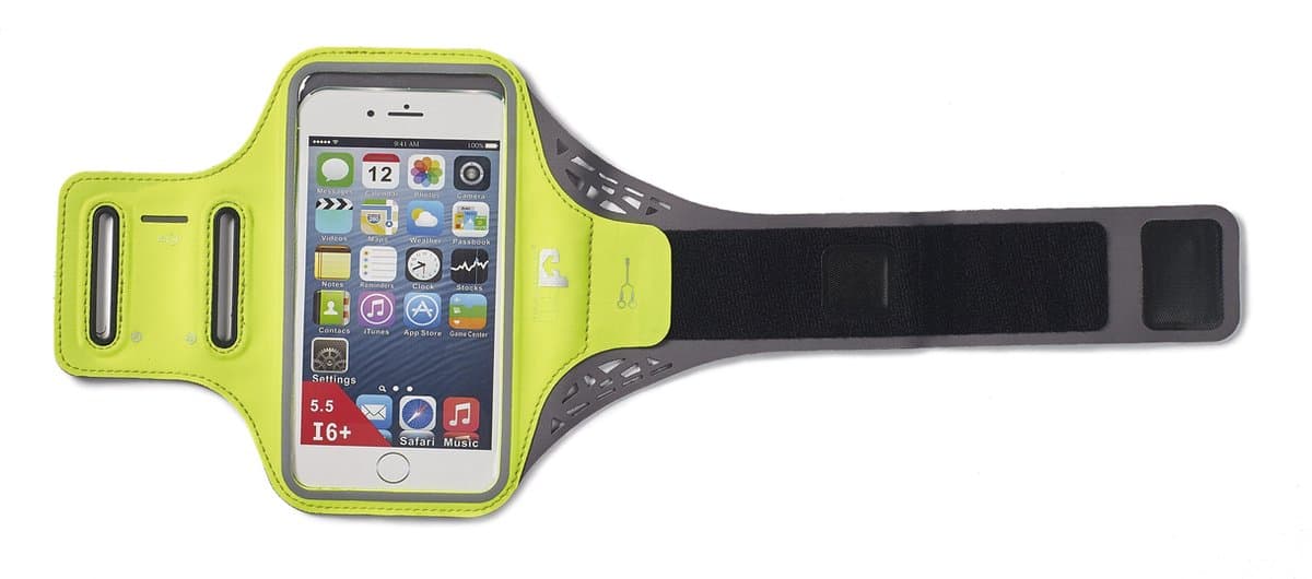 Ultimate Performance Sportarmband Ridgeway Reflecterend Geel