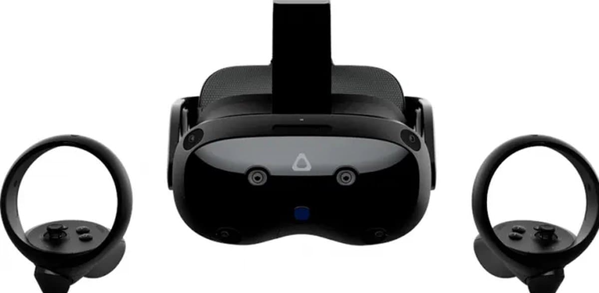 HTC Vive Focus Vision Consumer Edition - VR headset met controllers - USB-C - zwart