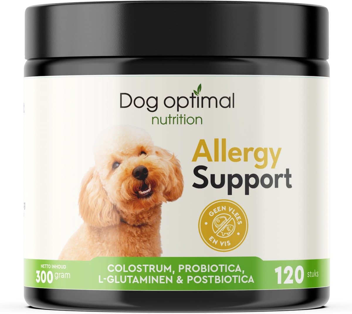 Dog Optimal Allergy Support - Allergie Hondenkoekjes - Weerstand - 120 stuks