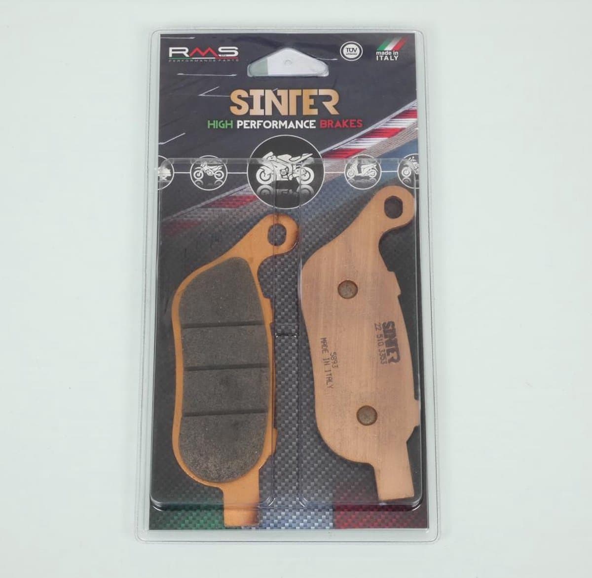 Plaquette de frein Sinter pour Moto Harley Davidson 1800 Flstse3 2012 PY9 / AR Neuf