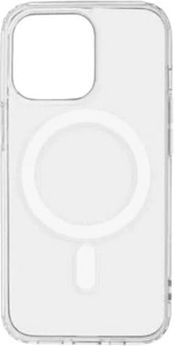 MagS hoesje geschikt voor iPhone 15 Pro Clear Anti Shock defender