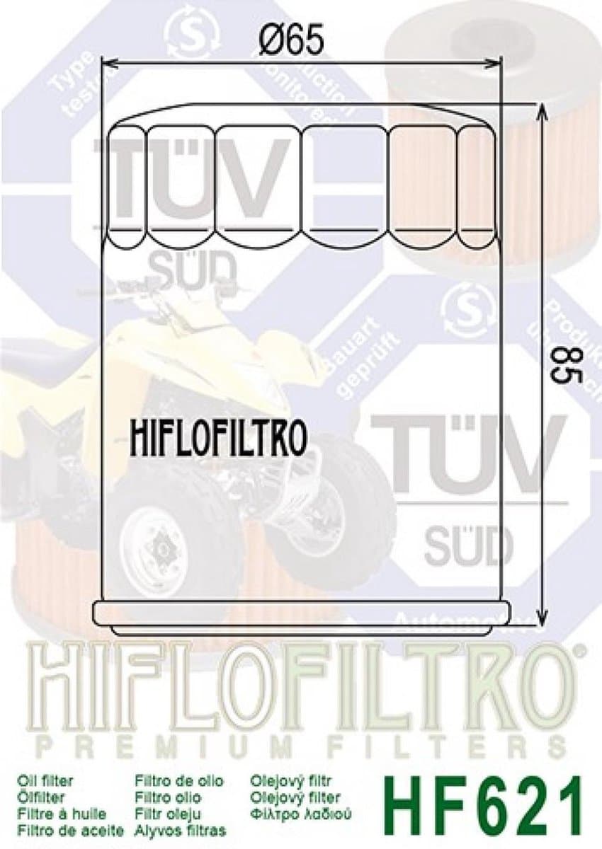 hiflofiltro oliefilter voor arctic cat 700 tbx quad 2014 tot 2016 nieuw