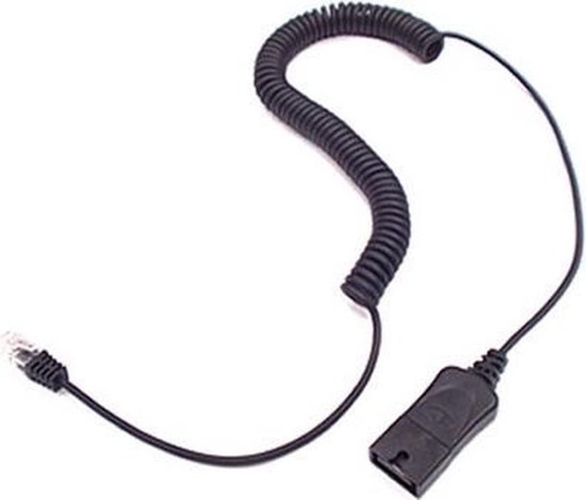 POLY 38232-01 telefoonkabel 4 m Zwart