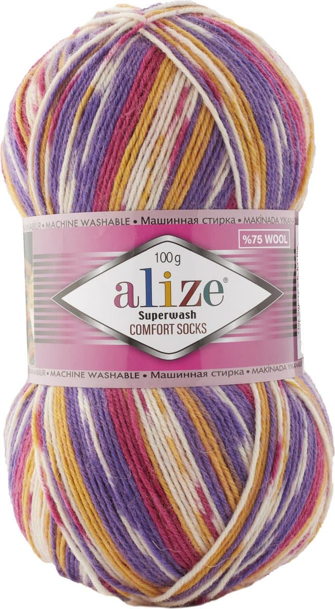 Sokkenwol Alize Comfort Superwash - 7655