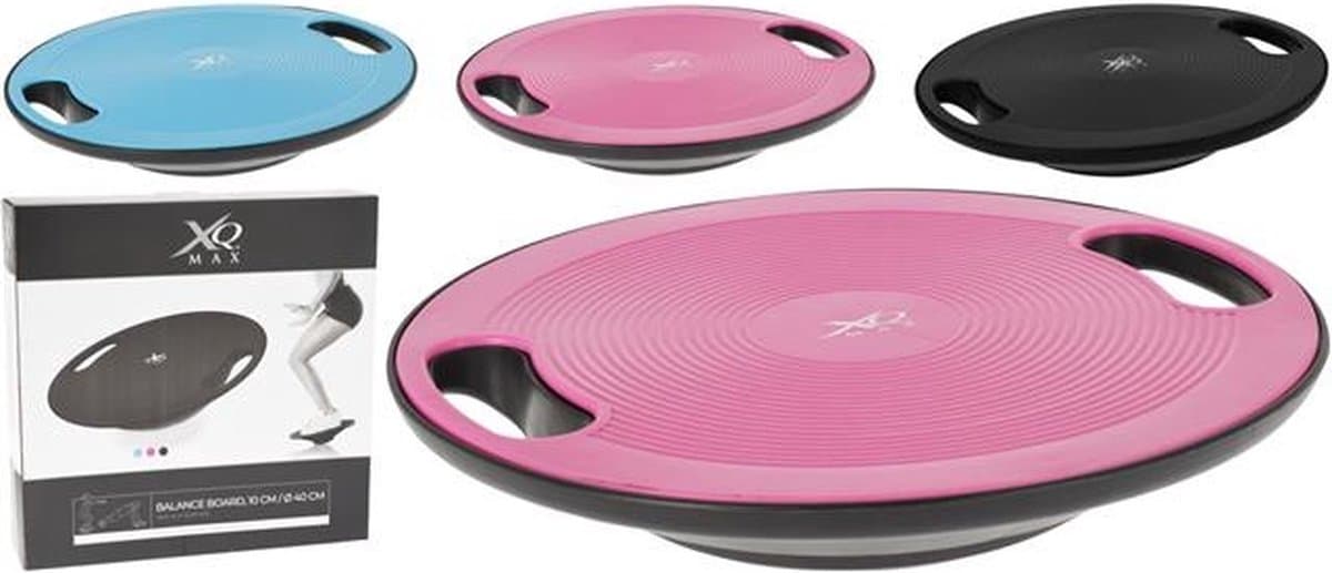 XQ Max Professioneel Balansbord - Evenwichtsbord - Roze