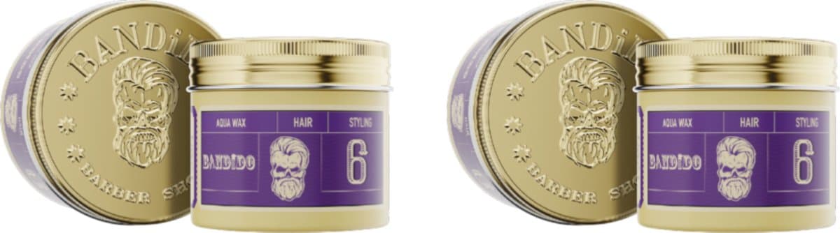 Bandido 2x Haar Wax Violetta NR6 125ml