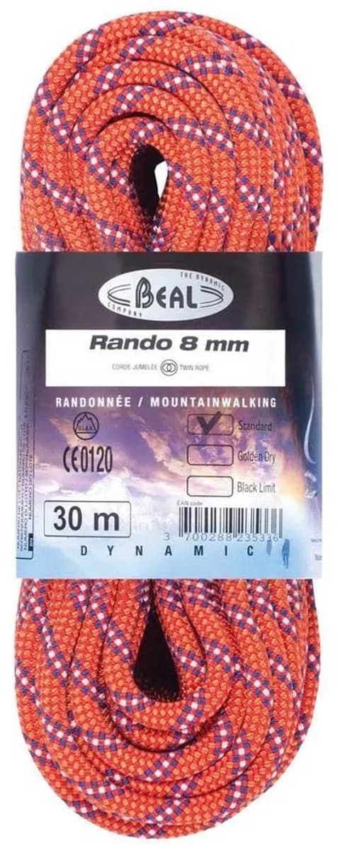 Beal Rando 8 Mm Touw Veelkleurig 200 m