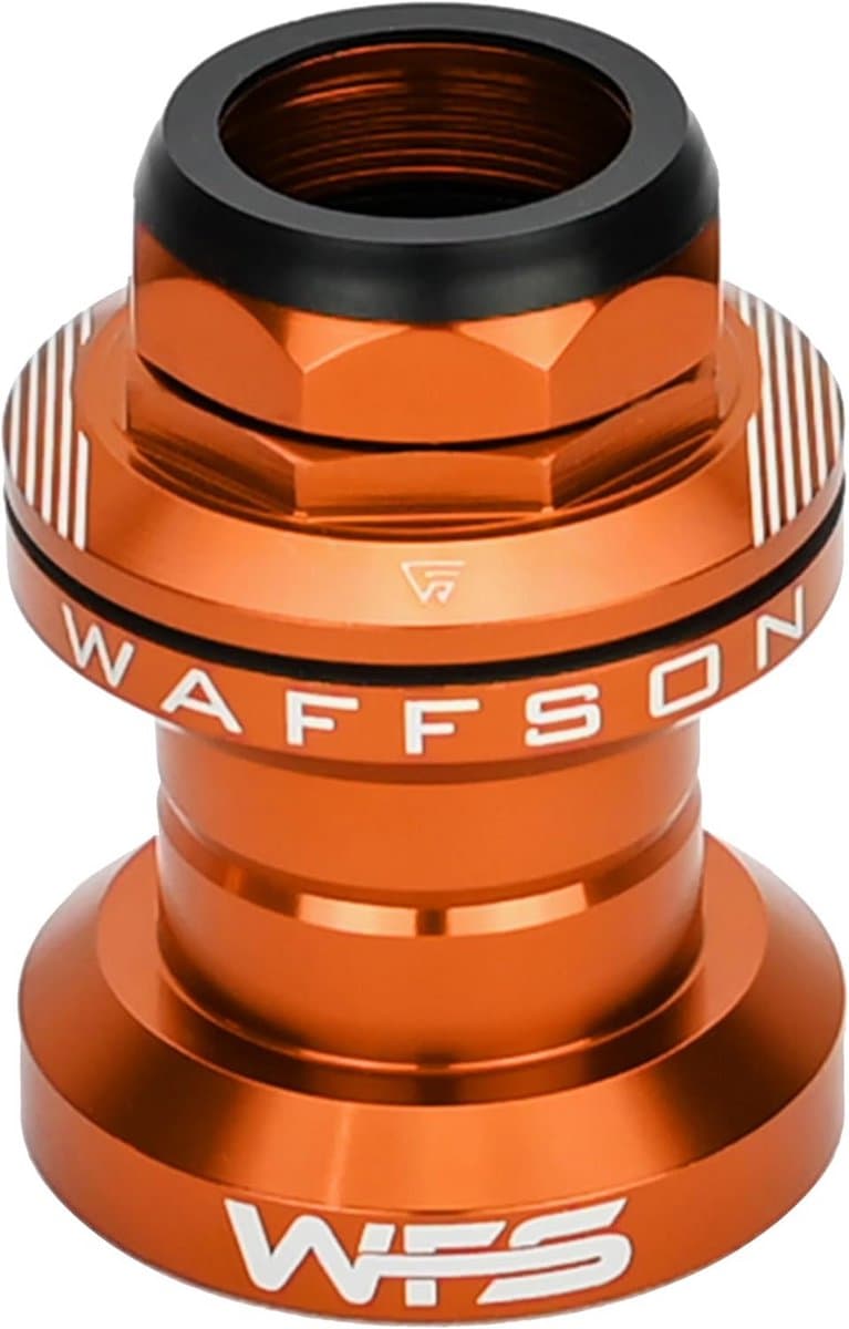 Fiets Headset 1 Inch Schroefdraad Extern Lager Oranje