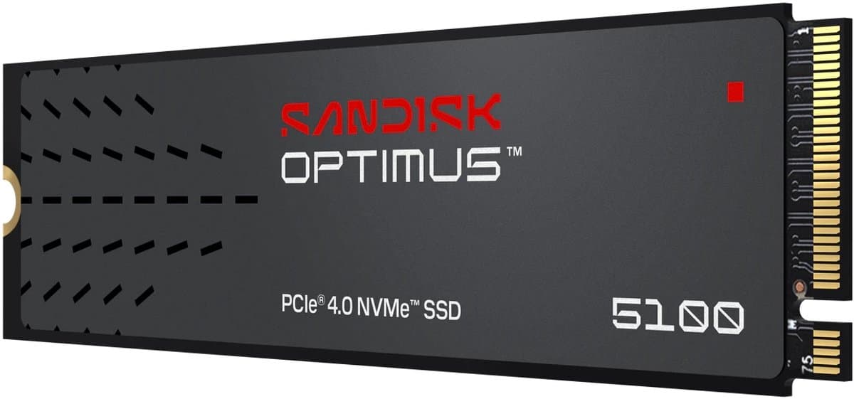SanDisk Optimus 5100 500 GB M.2 PCI Express 4.0 NVMe QLC 3D NAND