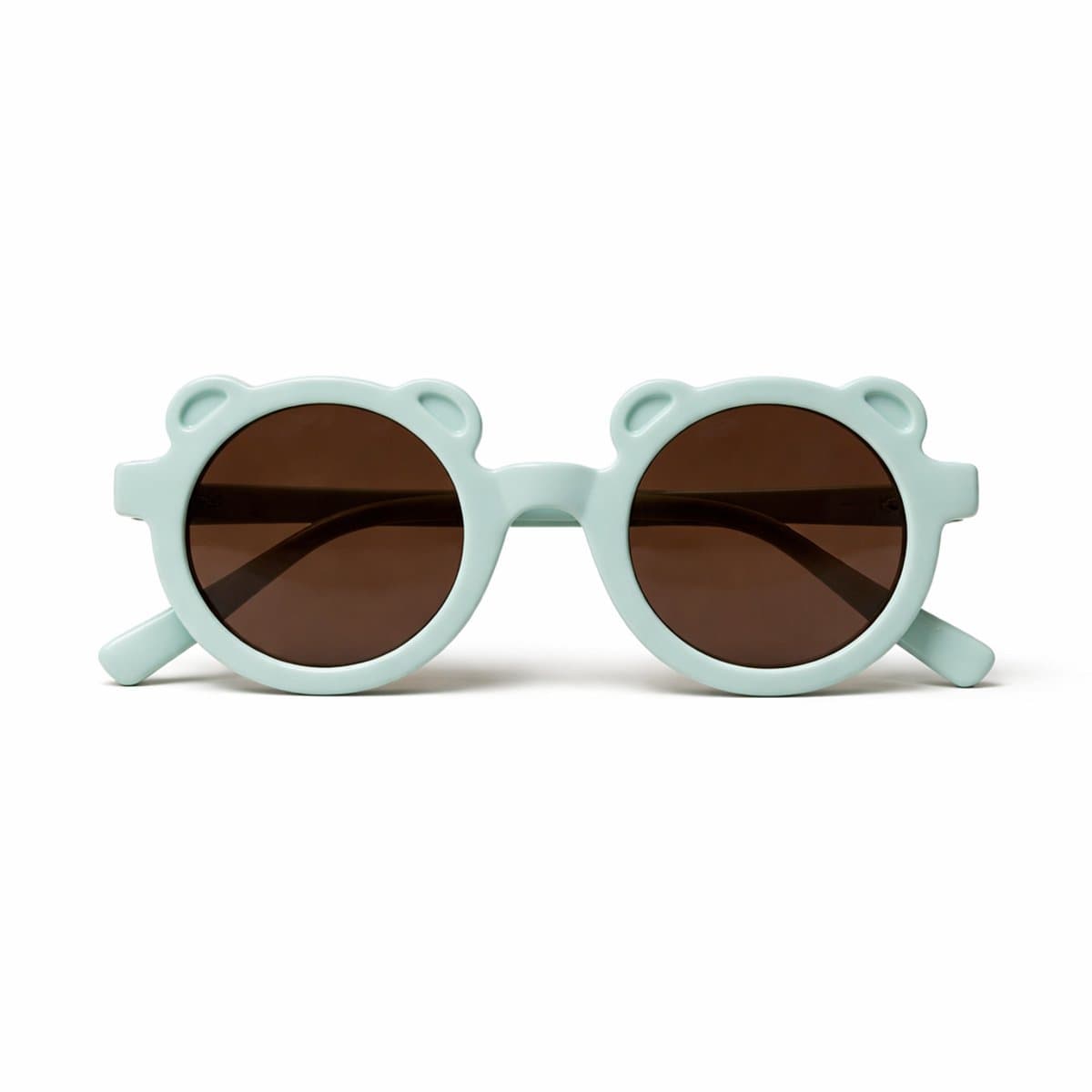 Kinderzonnebril met Berenoortjes – Rond – UV Bescherming – 0-6 Jaar – Blauw