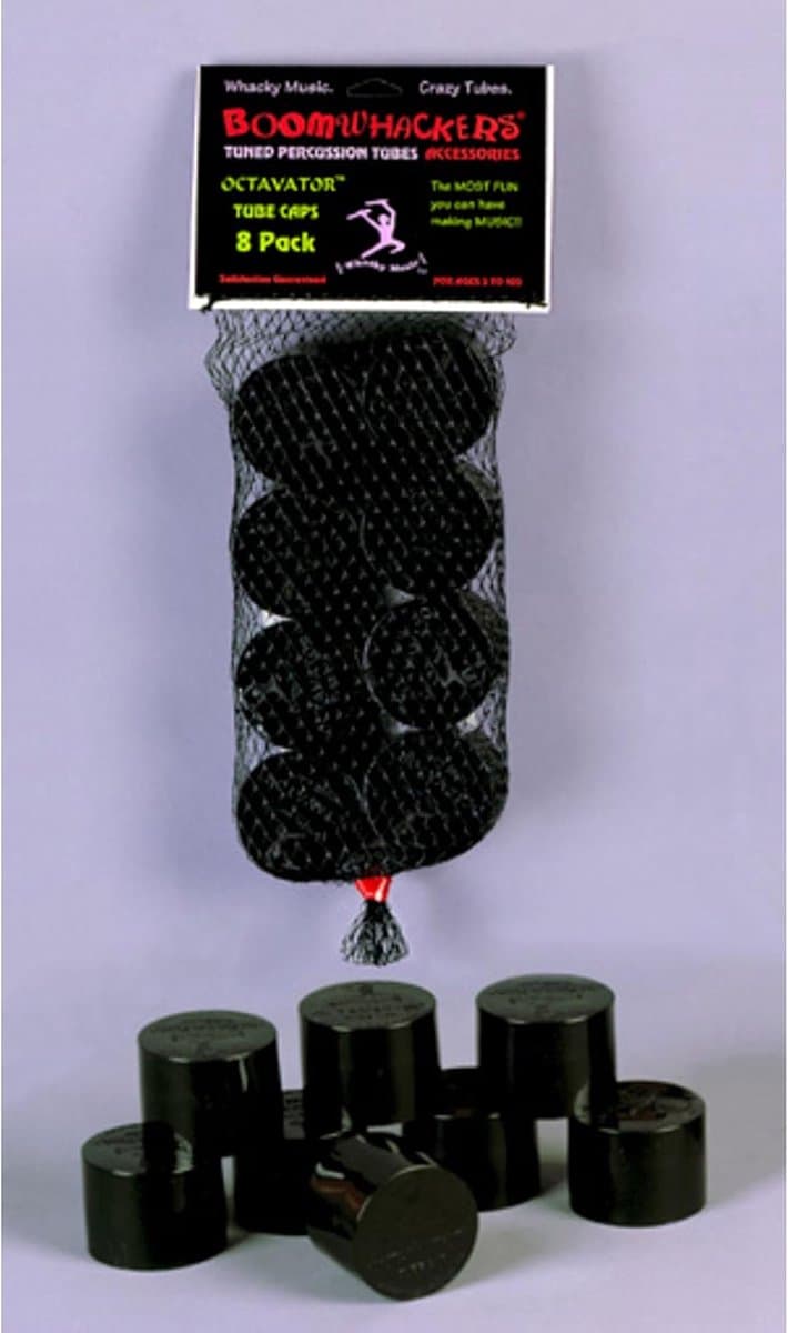 Percussiebuis Accessoires - Octaafverlagers - Muziekonderwijs - Verstelbare Toonhoogte - 38x89x203mm - Zwart