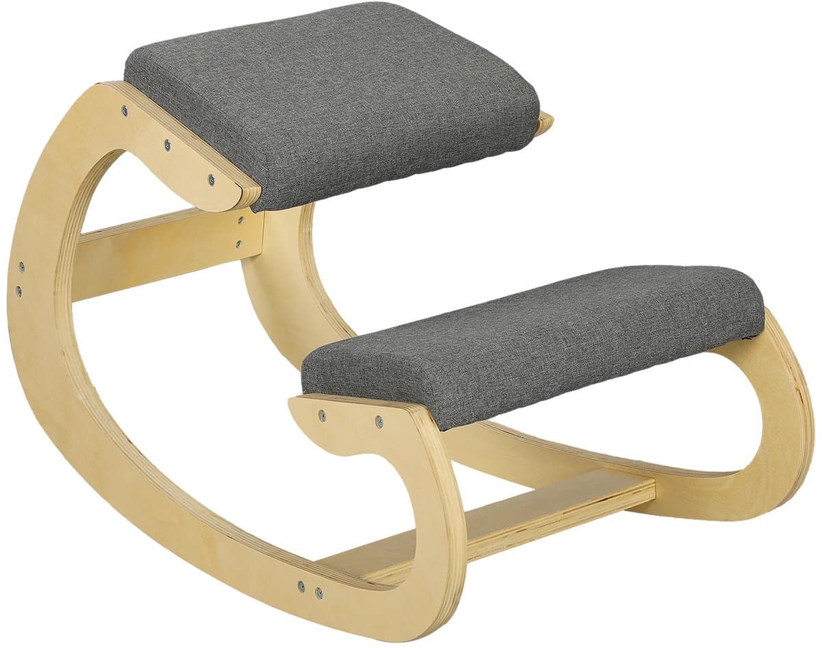Allero Ergonomische Bureaustoel - Kniestoel - Kruk - Multifunctioneel - Actieve Zithouding - 54,5Bx85Dx54Hcm - Draagvermogen 120kg