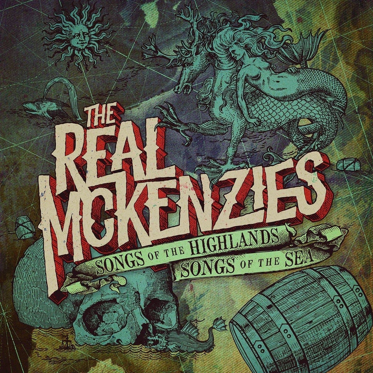 The Real McKenzies - Songs Of The Highlands, Songs Of The Sea (CD)
