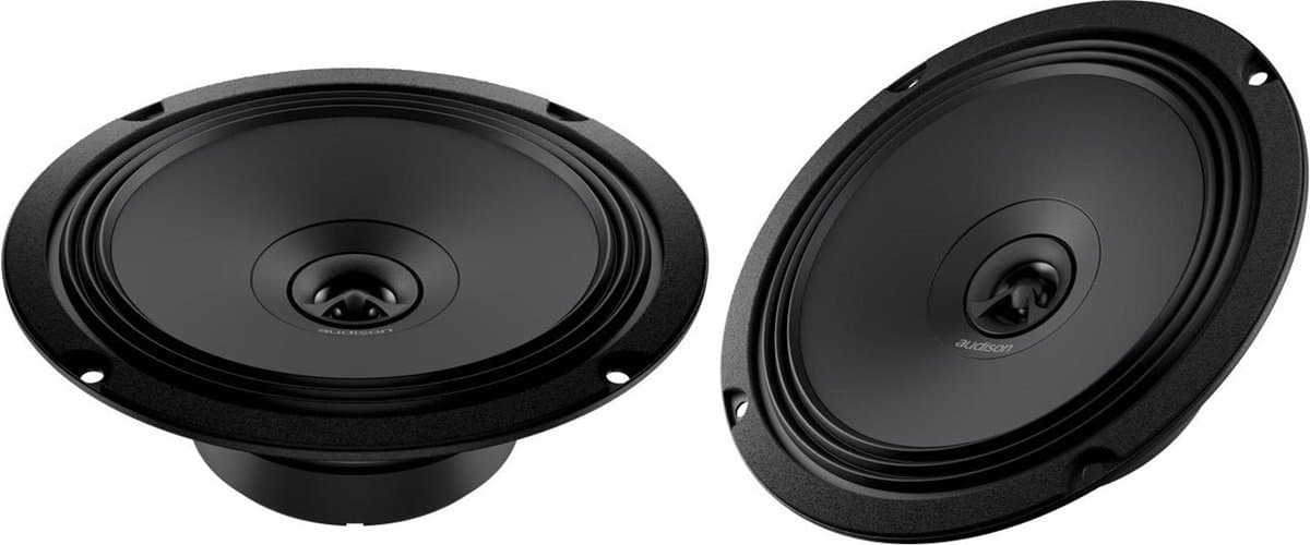 Audison APX 6.5 - Autospeaker - 16.5cm - 2 weg coaxiale speaker- Ondiepe shallow luidsprekers