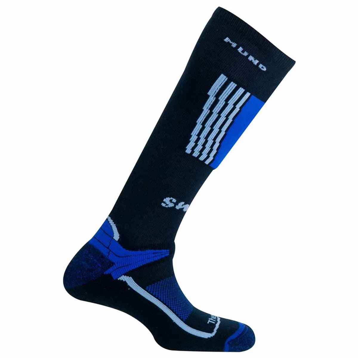 Mund Socks Snowboard Sokken Blauw,Zwart EU 34-37 Man