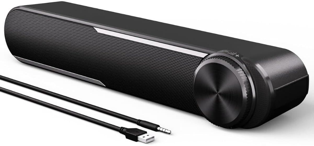 DailySupplies® Soundbar PC - Speaker Computer - Plug & Play - 10W