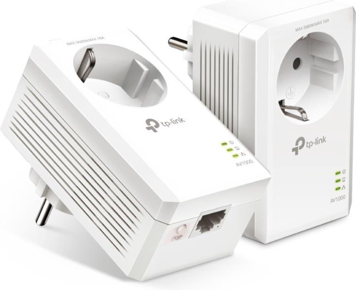 TP-Link TL-PA7017P Kit 1000 Mbps 2 adapters (zonder wifi)