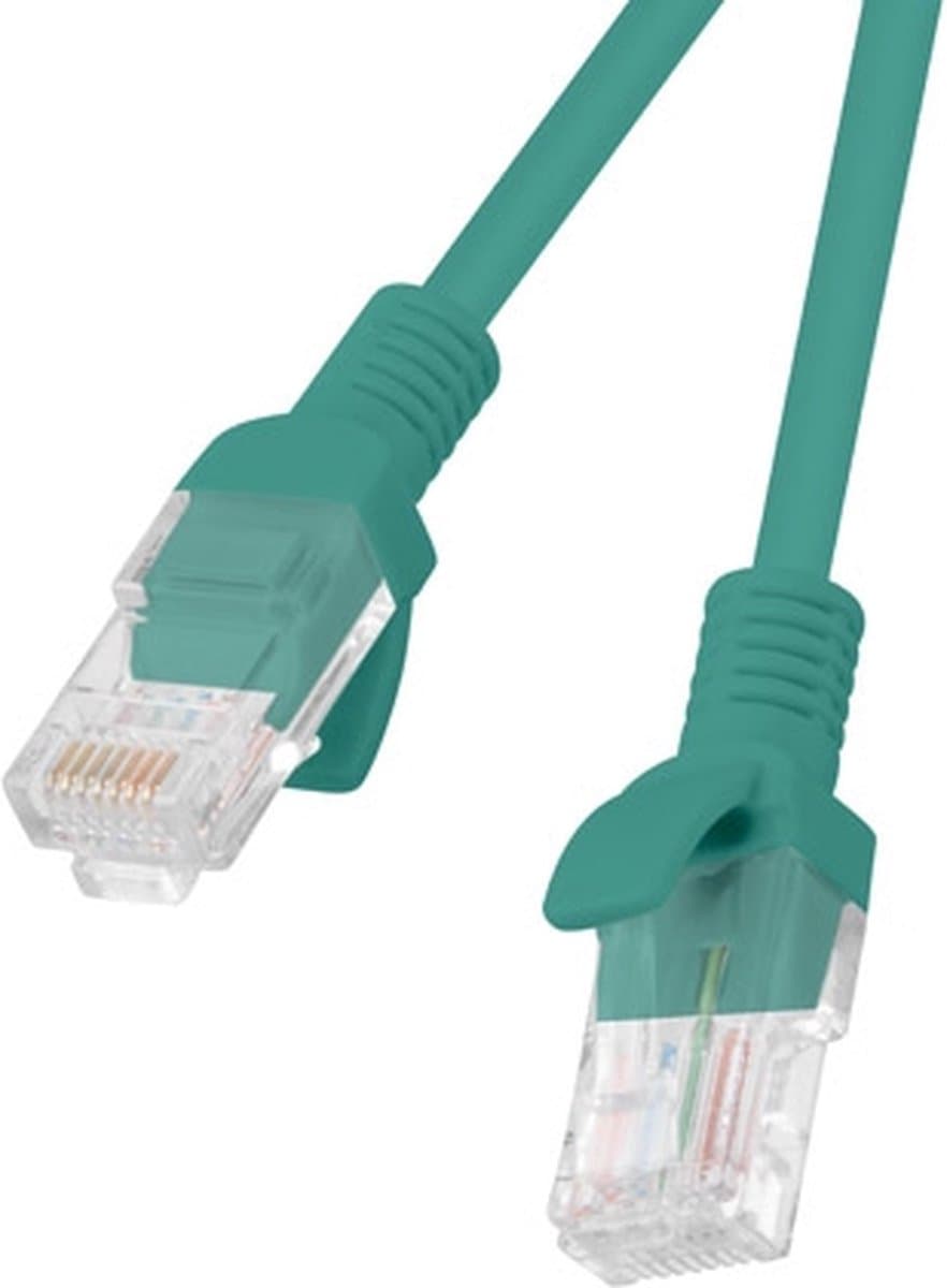 Lanberg PCU5-10CC-0300-G netwerkkabel Groen 3 m Cat5e U/UTP (UTP)