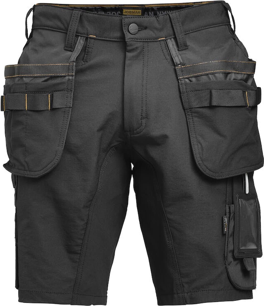 Jobman 2196 Stretch Shorts HP 65219618 - Zwart - C60