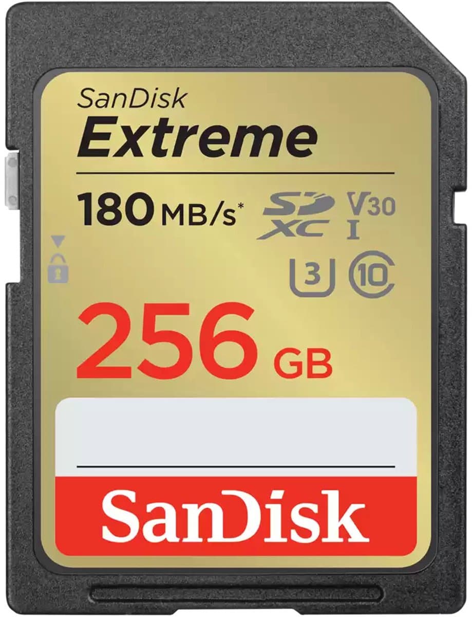 SanDisk SDXC Extreme 256GB 130MB/s