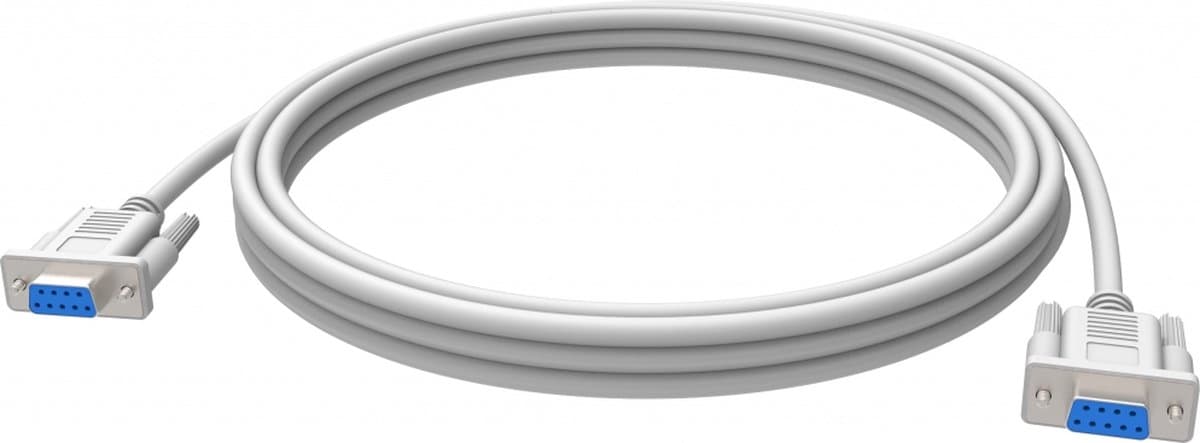 Vision TC 2MS 2m RS-232 RS-232 Wit seriële kabel