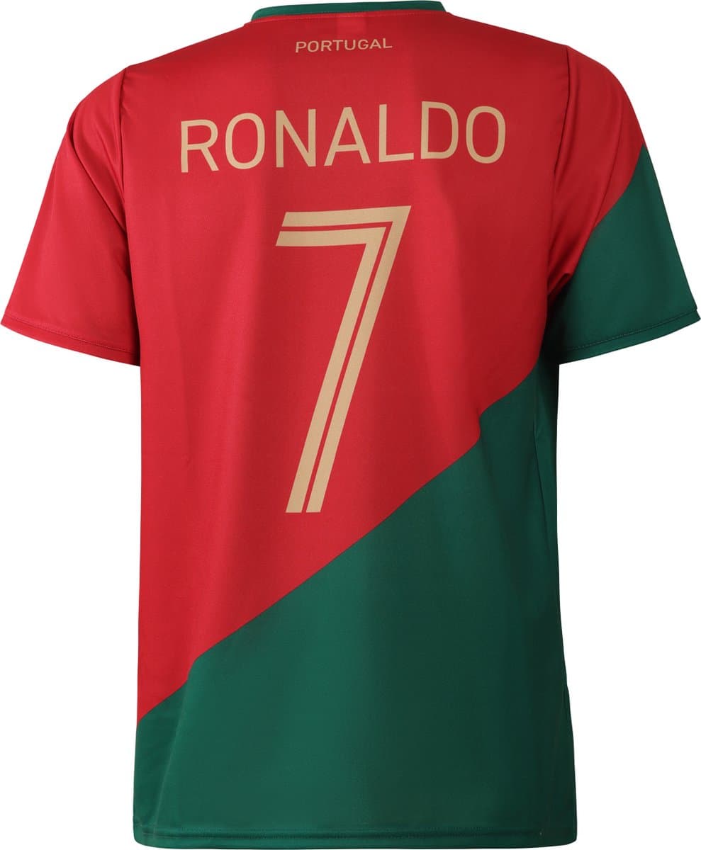 Ronaldo Portugal Voetbalshirt Thuis - Voetbalshirts Kinderen - Jongens en Meisjes - Sportshirts - Volwassenen - Heren en Dames - Maat XL