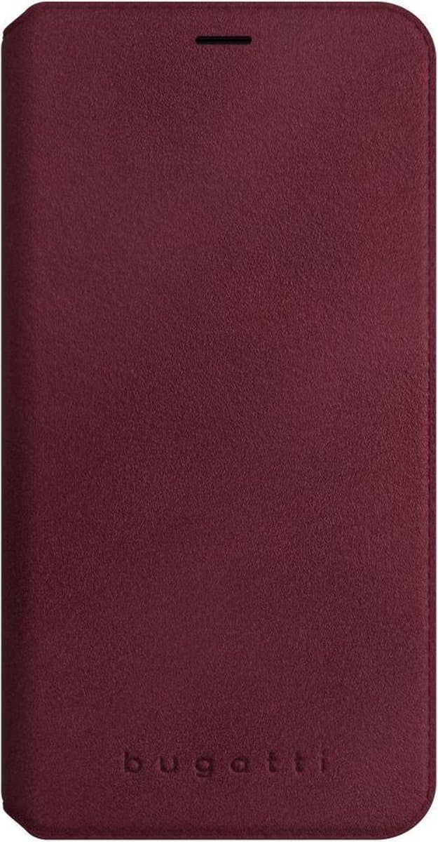 Bugatti Parigi Ultrasuede Luxe Hoesje Apple iPhone X Rood