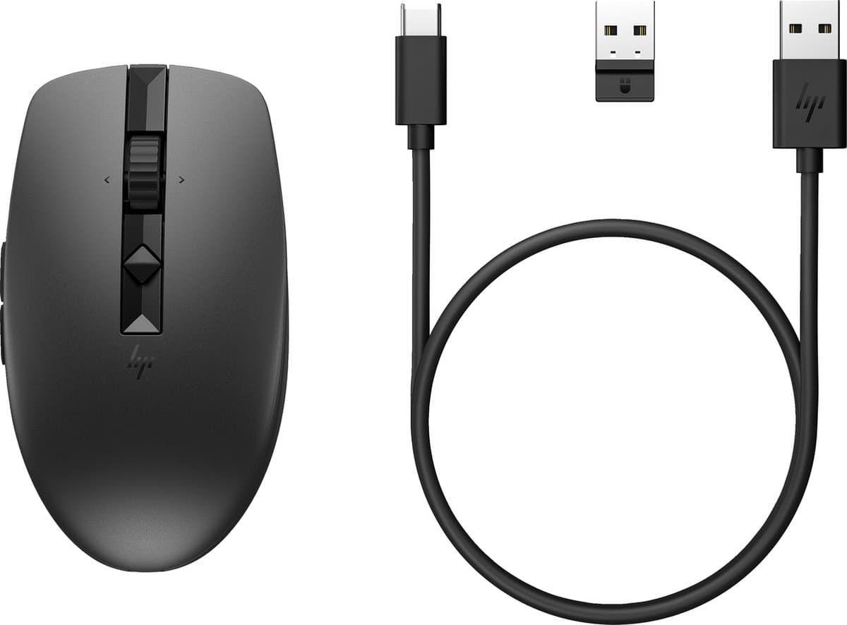 HP 710 Rechargeable Silent Mouse (Graphite) Euro