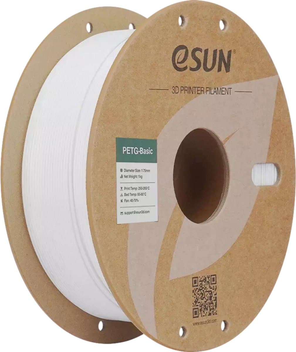 Esun PETG BASIC 3D filament 1,75mm 1kg Wit