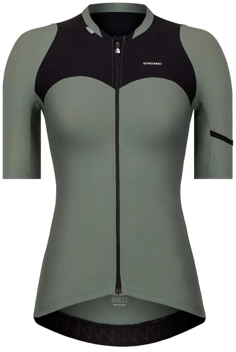 Etxeondo Lira Korte Mouw Wielertrui Zwart L Vrouw