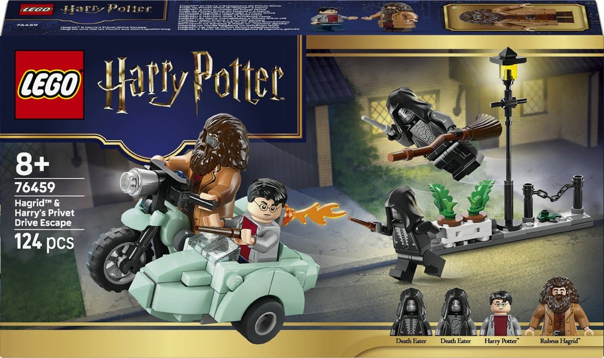 LEGO Harry Potter™ 76459 Hagrid™ en Harry's Ligusterlaan ontsnapping