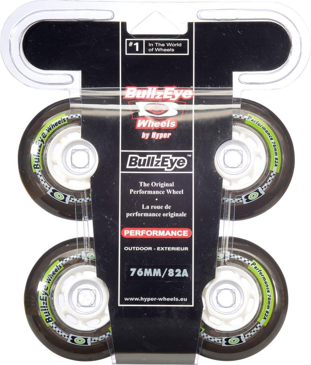 Bullzeye 76 (4-pack) 82A inline skate wielen