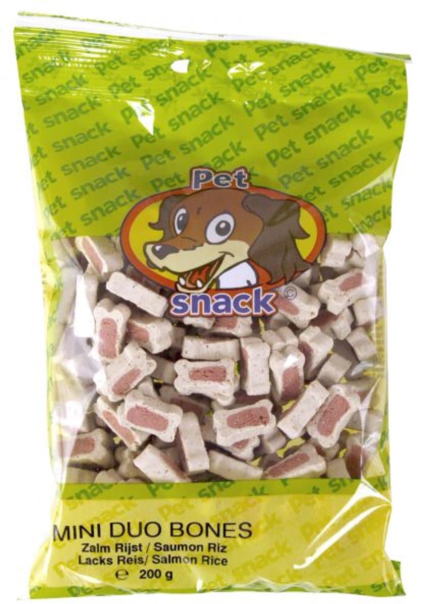 Petsnack Botjes Duo Hondensnack - Zalm/Rijst