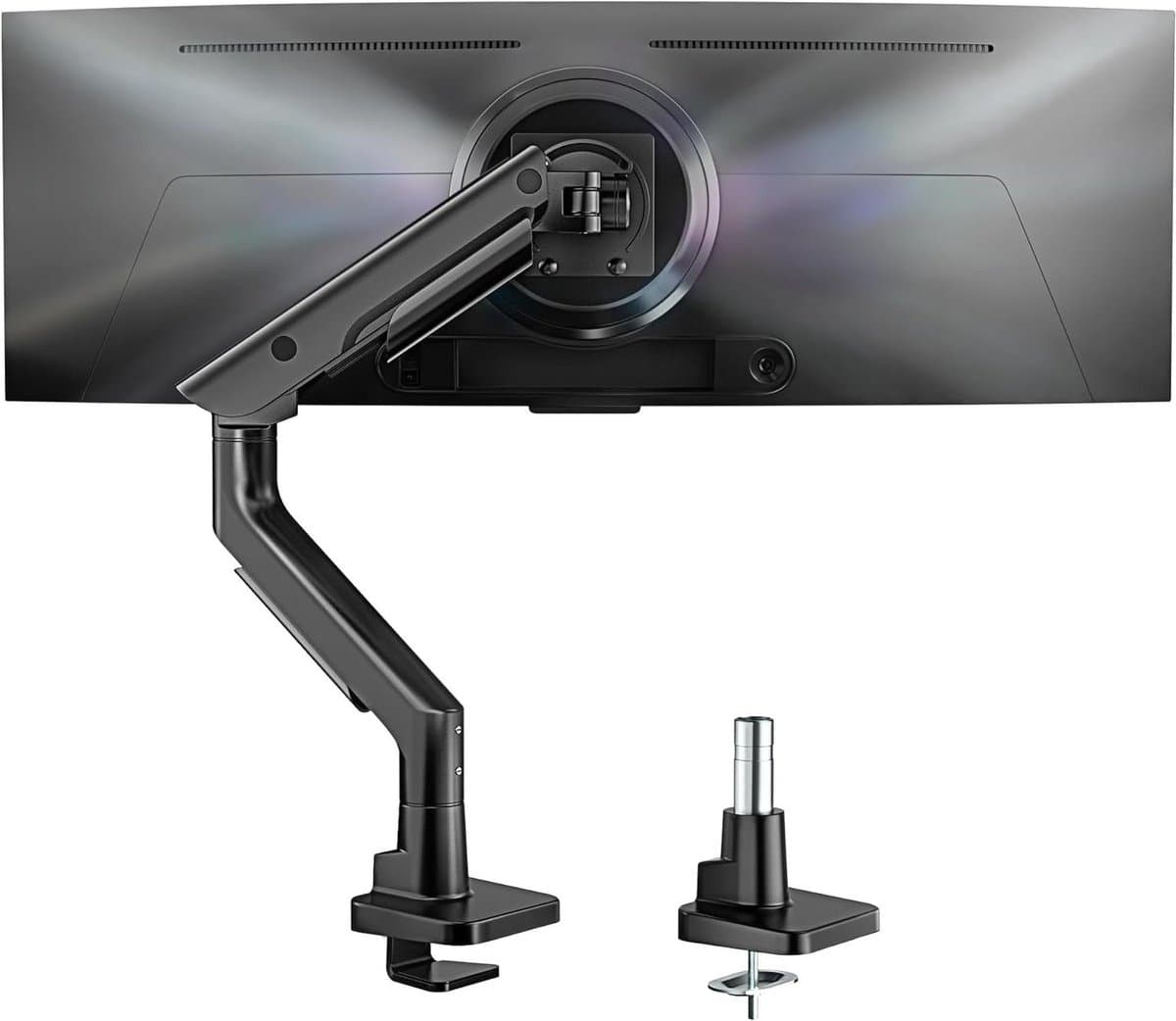 Monitorarm - Bureauarm - Bureau Organiseren - Verstelbaar - 17-57 inch - Zwart