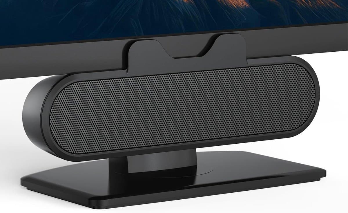 USB PC Luidspreker voor Monitor en Laptop - 10W Stereogeluid met Volumeregeling