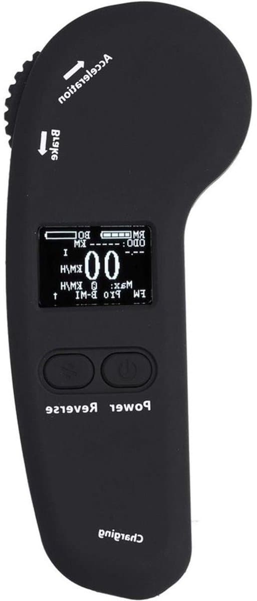 Elektrische Skateboard Afstandsbediening - Draadloze Controller - Skateboarden Besturen - LED Informatie Display - 400mAh Batterij - Zwart