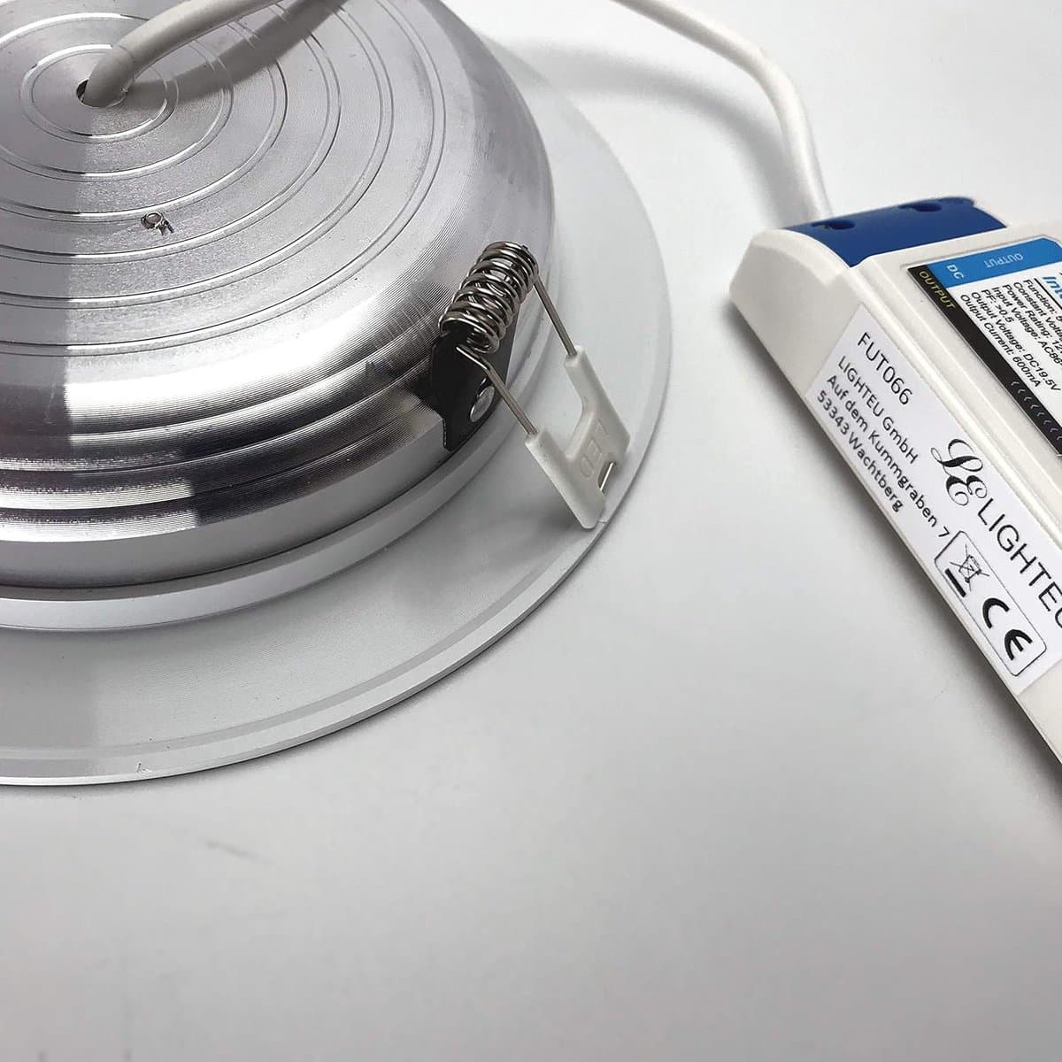 Paneel Afstandsbediening - Slimme Controller - Verlichting Instellen - 4 Zones Draadloos - 86 x 86 mm - Wit