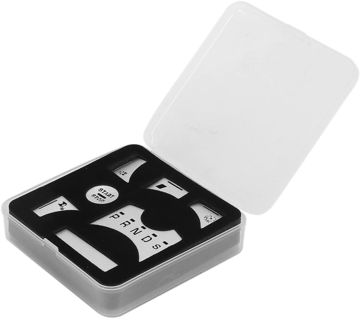 Dailygoods- Interieurdecoratie Schakelbordafdekking - Pookknop - Aluminiumlegering - Lichtgewicht - Eenvoudig te installeren - Hoge sterkte - Schakelknop