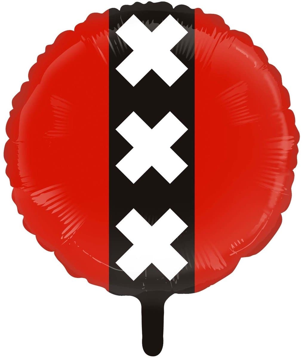 Folieballon Amsterdam (46cm)