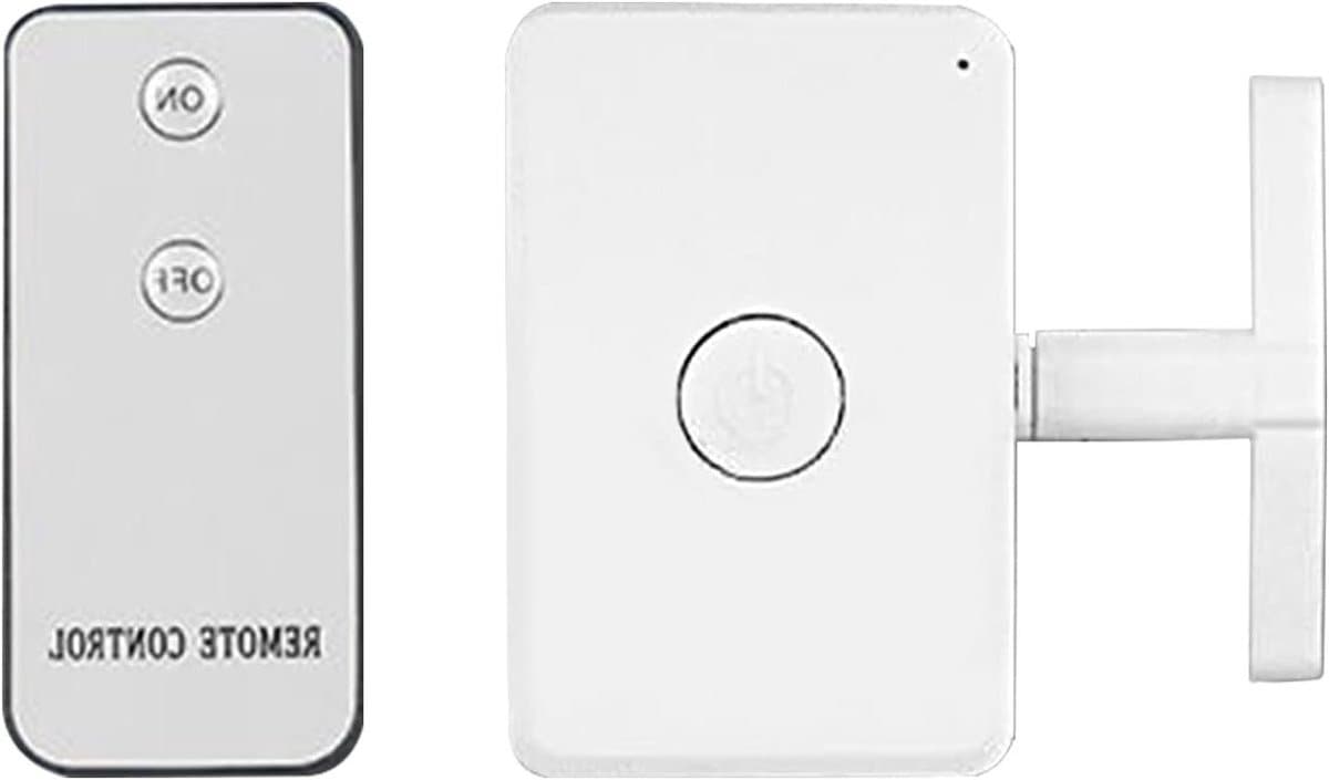 Smart Home Knop - Afstandsbediening Controller - Apparaten Bediening - Draadloos Beheer - 10 Meter Bereik - Wit