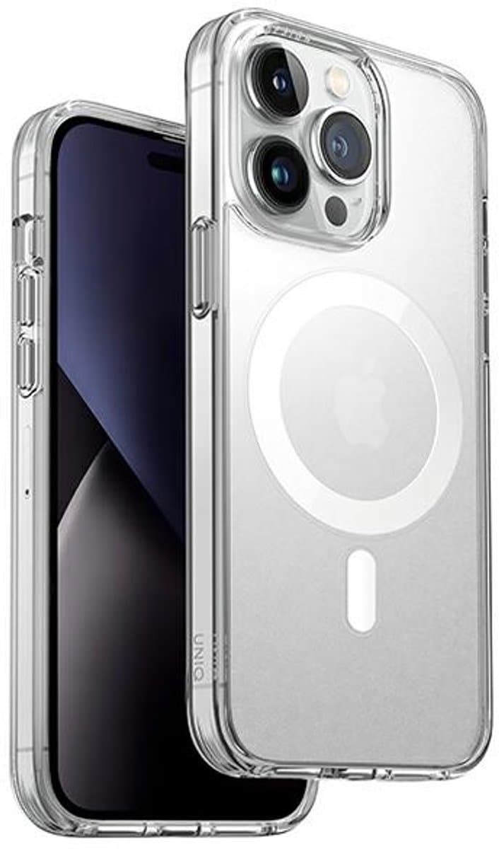 UNIQ - LifePro - Xtreme iPhone - 14 - Pro - 6.1 - hoesje - Magclick - Charging - transparant/vorsthelder