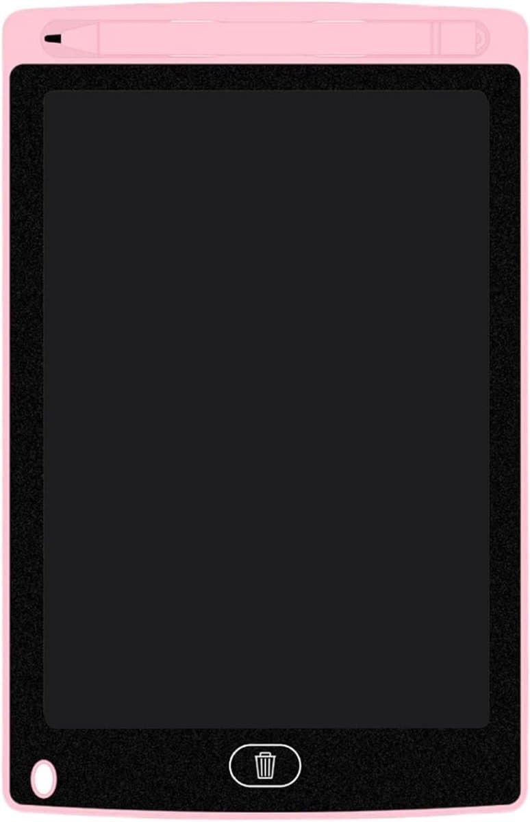 LCD schrijftafel - Tekentablet kind - Creatief bezig zijn - Oogvriendelijke technologie - 85 inch - Roze