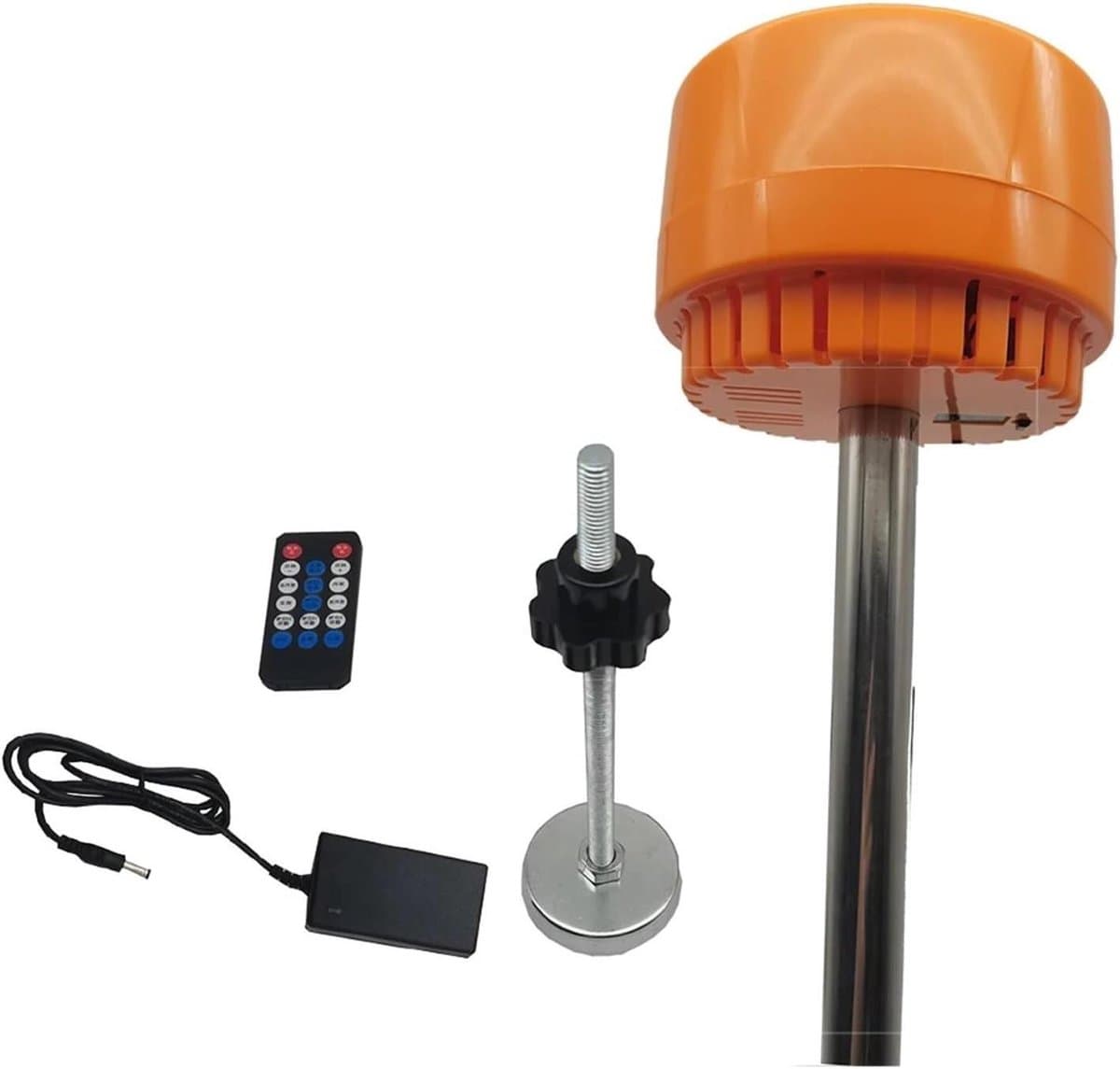 Geluidsdemper - Geluidsverminderaar - Rust in huis - Automatische inductie - 11 cm - Wit