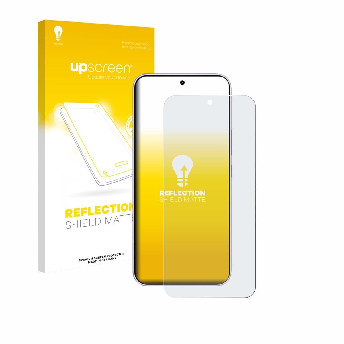 upscreen - Screenprotector voor Vivo V70 FE - Folie Beschermfolie anti glare matte
