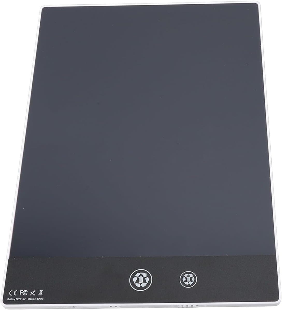 Schrijftablet - Tekentablet Krabbelbord - Notities Maken Tekenen - Dubbel Scherm - 95 Inch - Wit